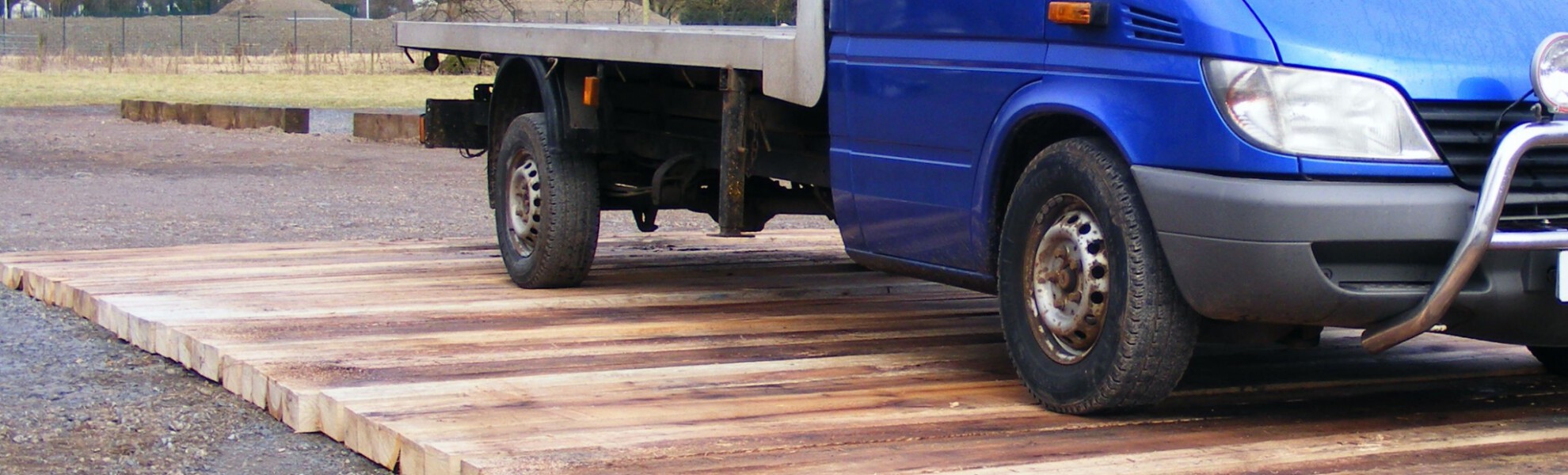 Bog Mats & truck
