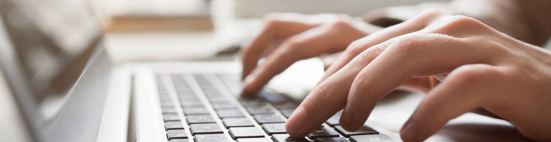 Keyboard Blog Banner