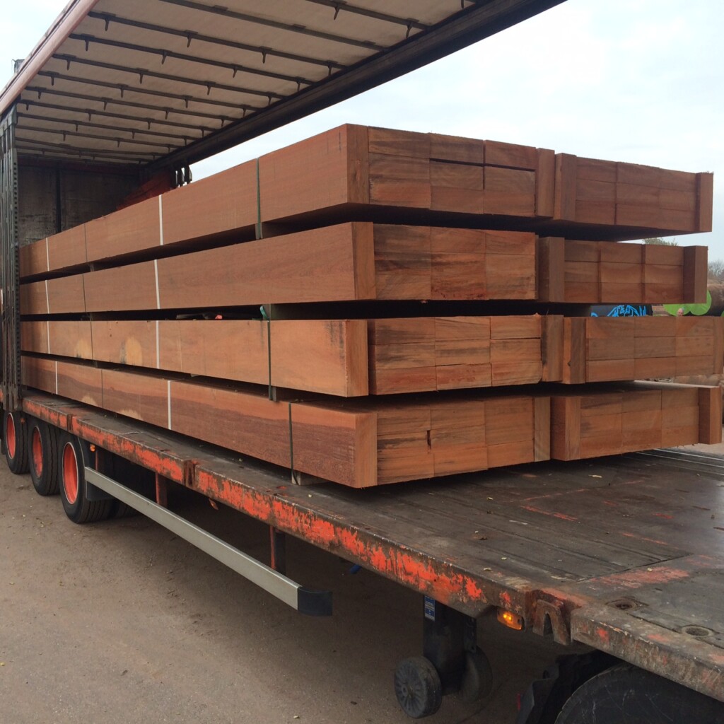 Ekki D70 Hardwood for Sea Defence