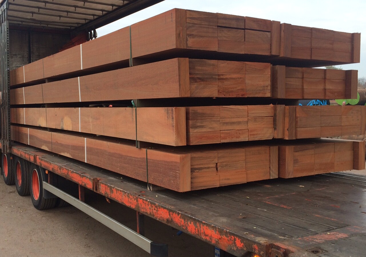 Ekki D70 Hardwood for Sea Defence