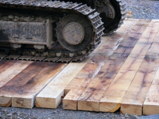 Bog Mat Temporary Road