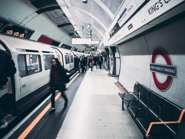 London Underground Subway Station - Kings Cross