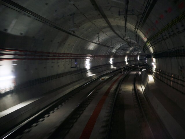 UNderground train tunnel